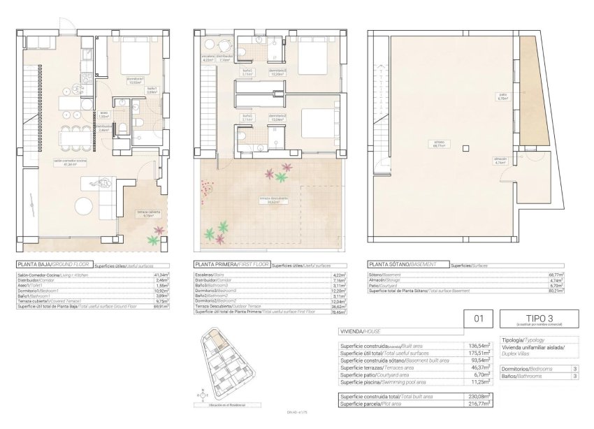 New Build - Villa - Hondón de las Nieves - Centro
