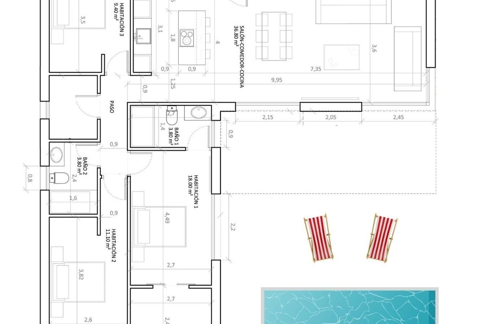 New Build - Villa - Hondón de las Nieves - Urbaniz La Montañosa