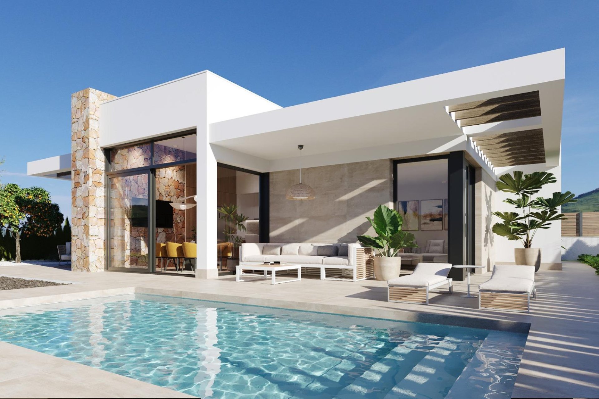 New Build - Villa / House - Fuente Álamo - Fuente Alamo