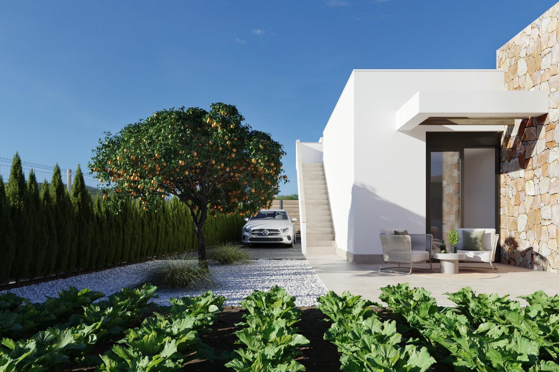New Build - Villa / House - Fuente Álamo - Fuente Alamo