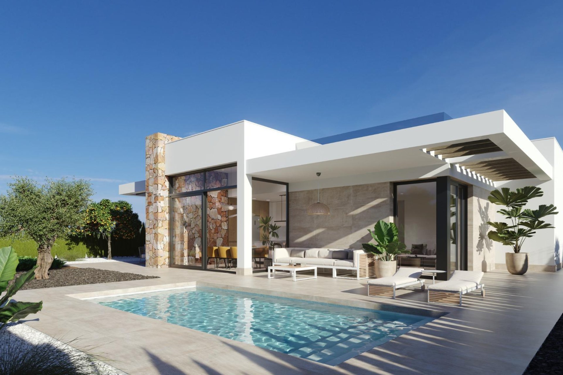 New Build - Villa / House - Fuente Álamo - Fuente Alamo