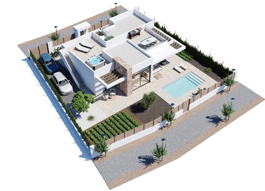 New Build - Villa / House - Fuente Álamo - Fuente Alamo