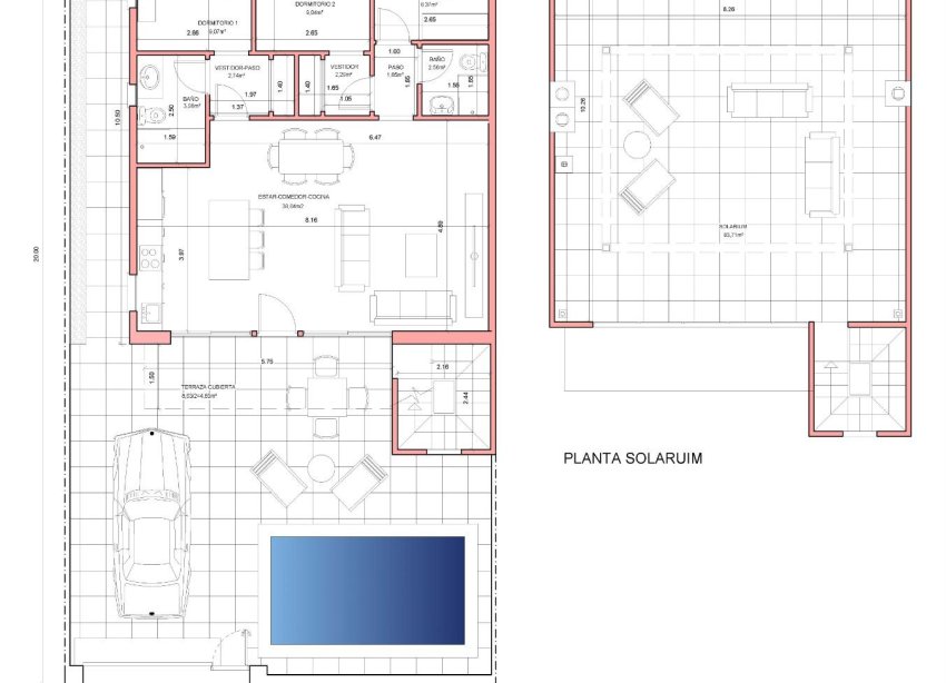 New Build - Villa / House - Fuente Álamo - Fuente Alamo