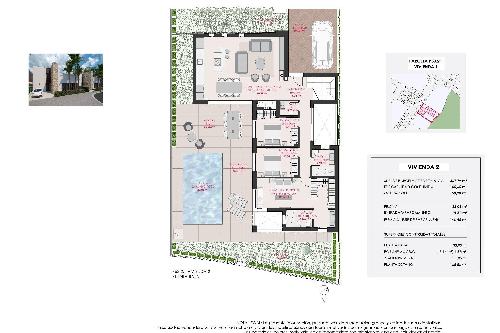 New Build - Villa / House - Torre Pacheco - Santa Rosalía