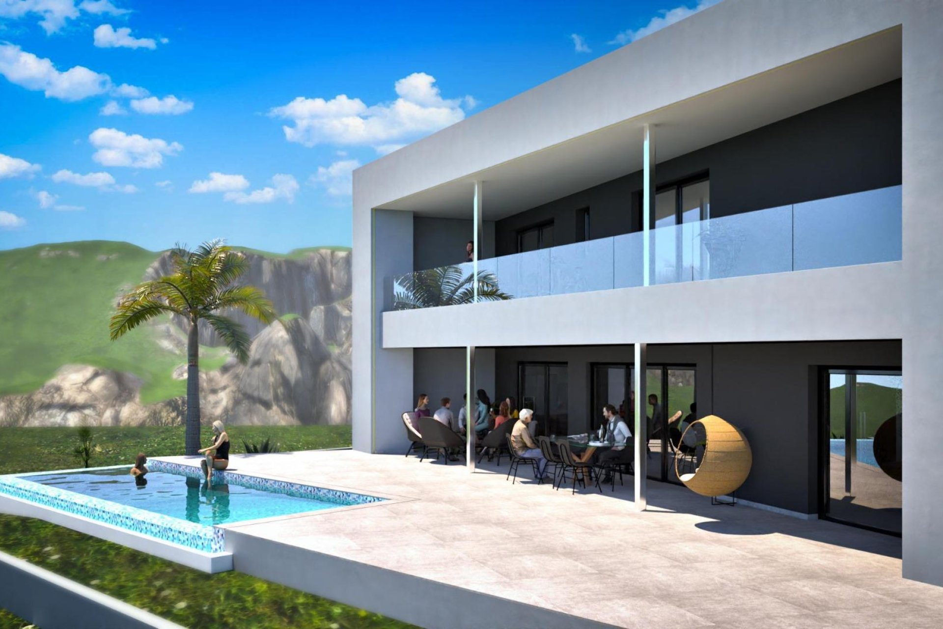 New Build - Villa - La Nucía - Panorama