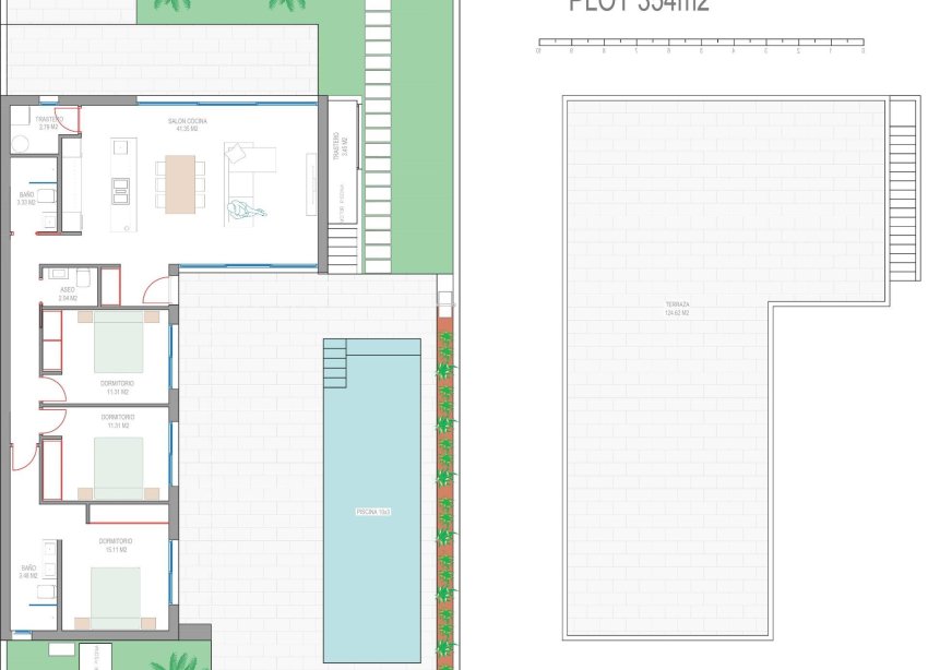New Build - Villa - Los Alcazares - Serena Golf