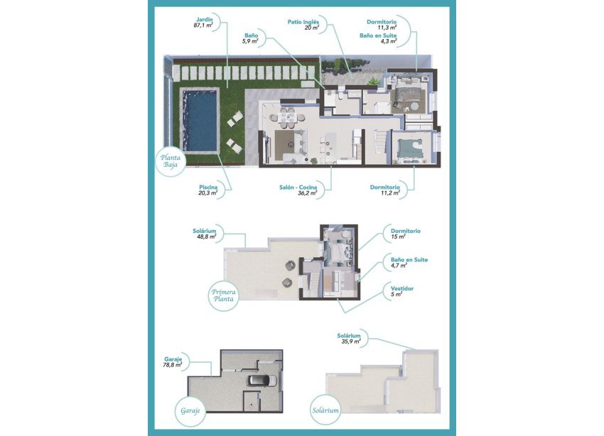 New Build - Villa - Los Alcazares - Serena Golf