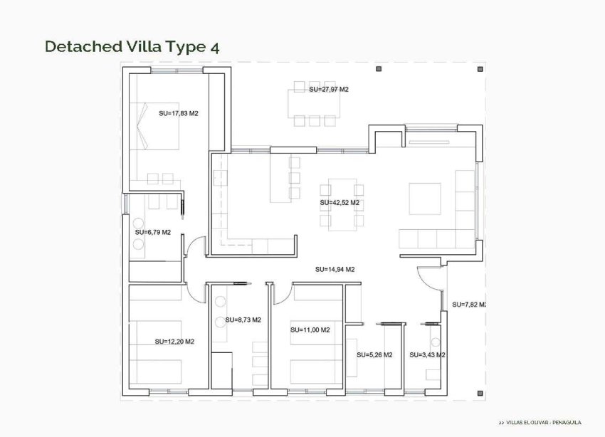 New Build - Villa - Penàguila - El Olivar