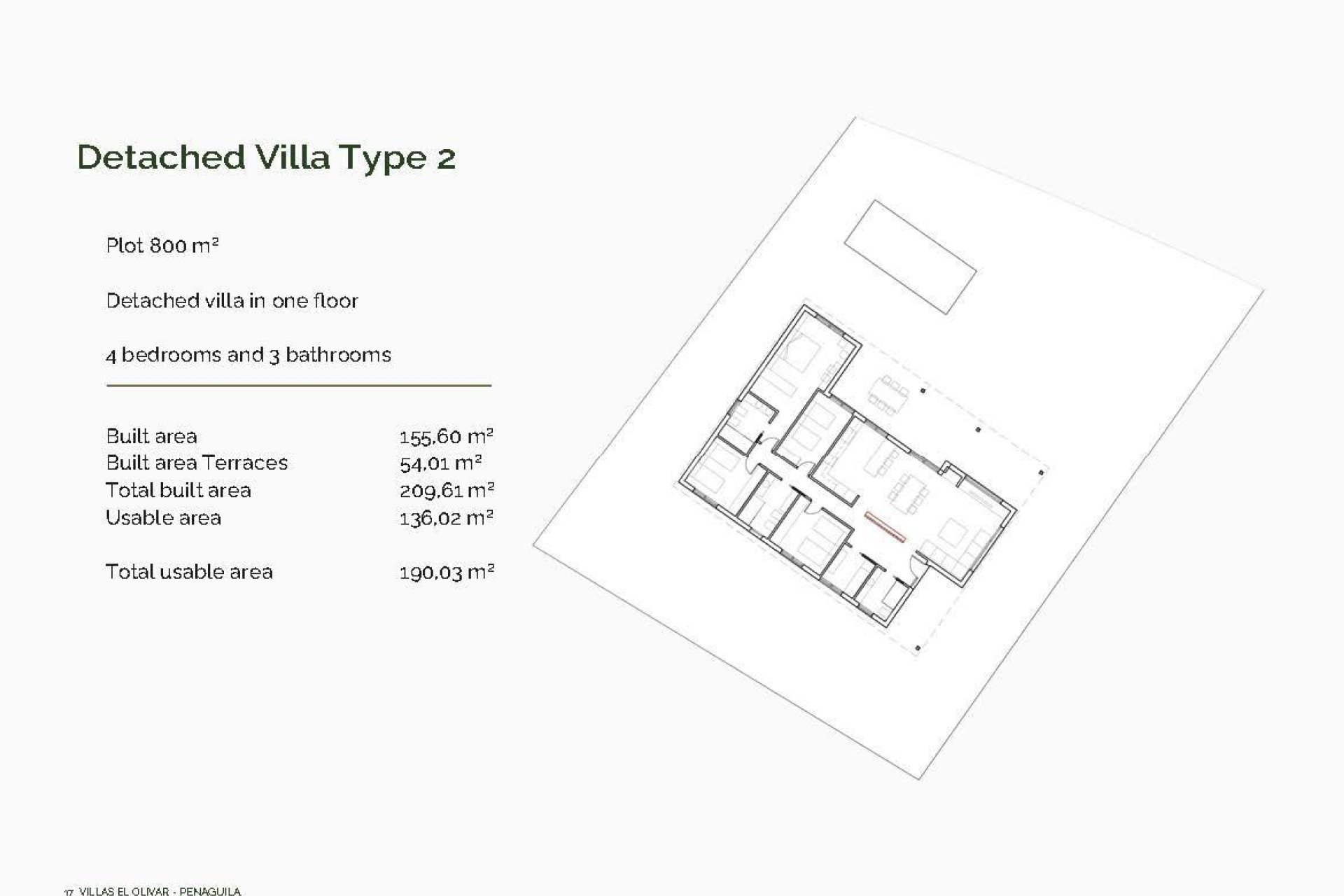 New Build - Villa - Penàguila - El Olivar