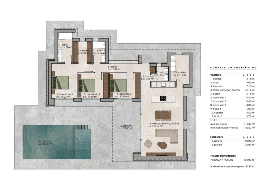 New Build - Villa - Pinoso - Lel
