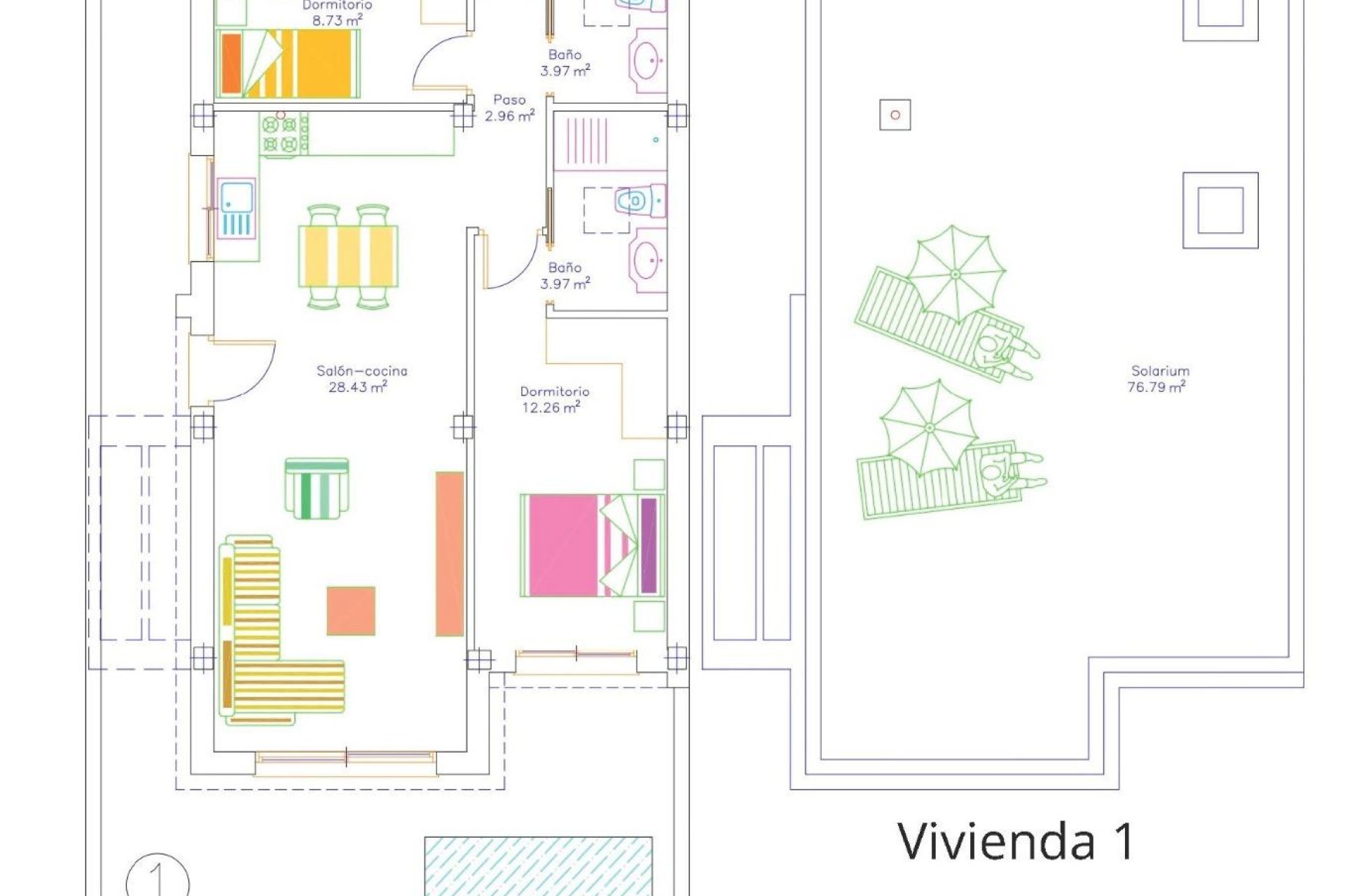 New Build - Villa - San Javier - pueblo