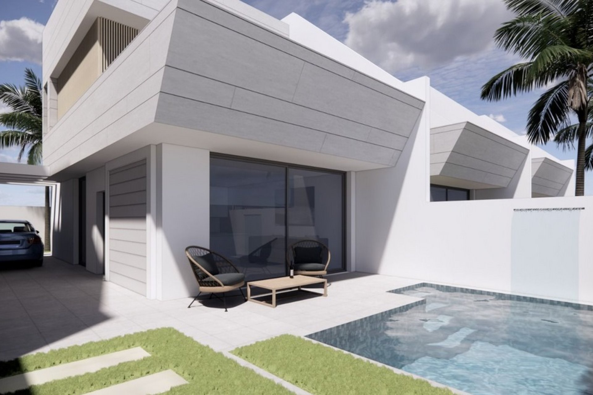 New Build - Villa - Santiago de Ribeira - Santiago de la ribera