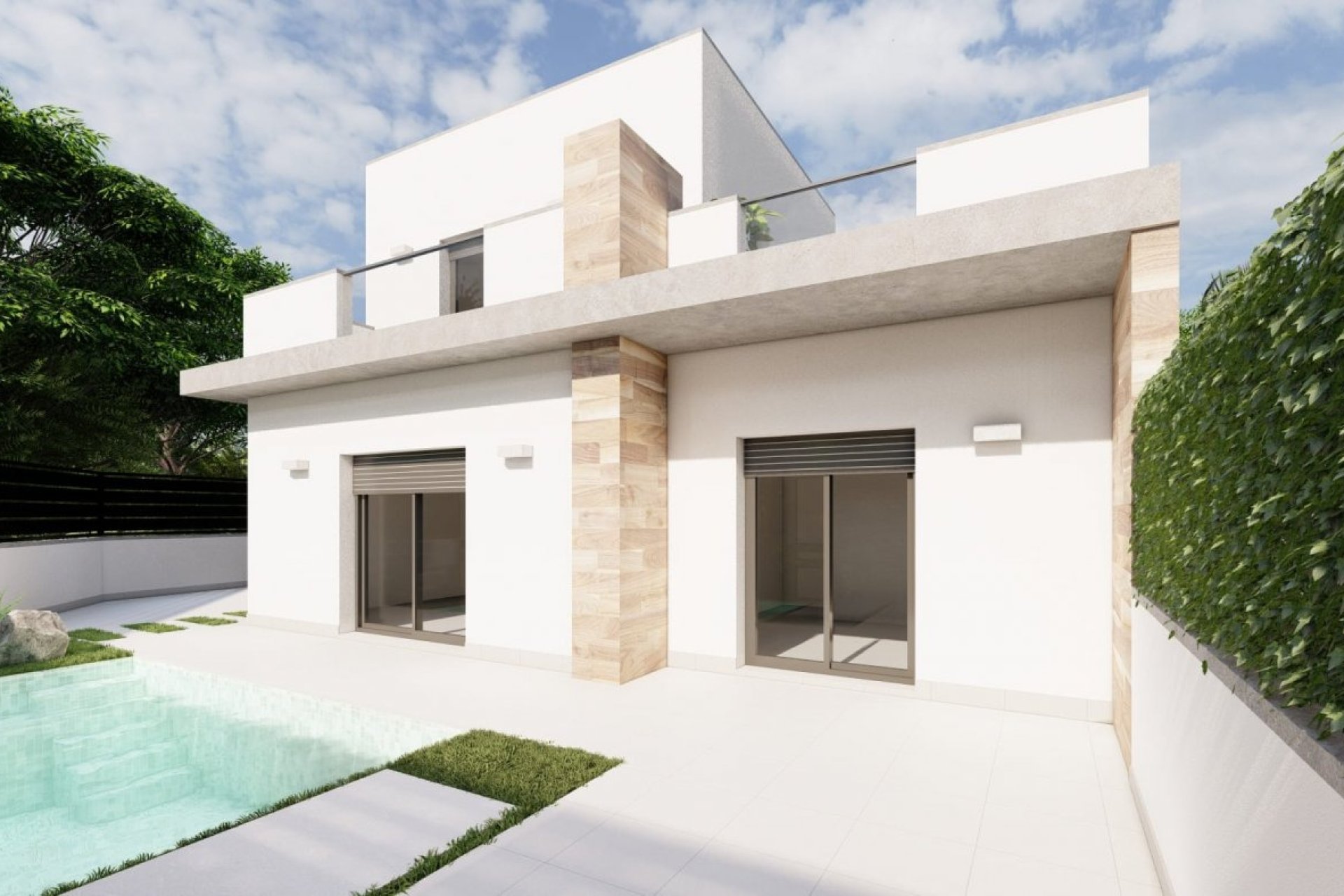 New Build - Villa - Torre Pacheco - Roldán