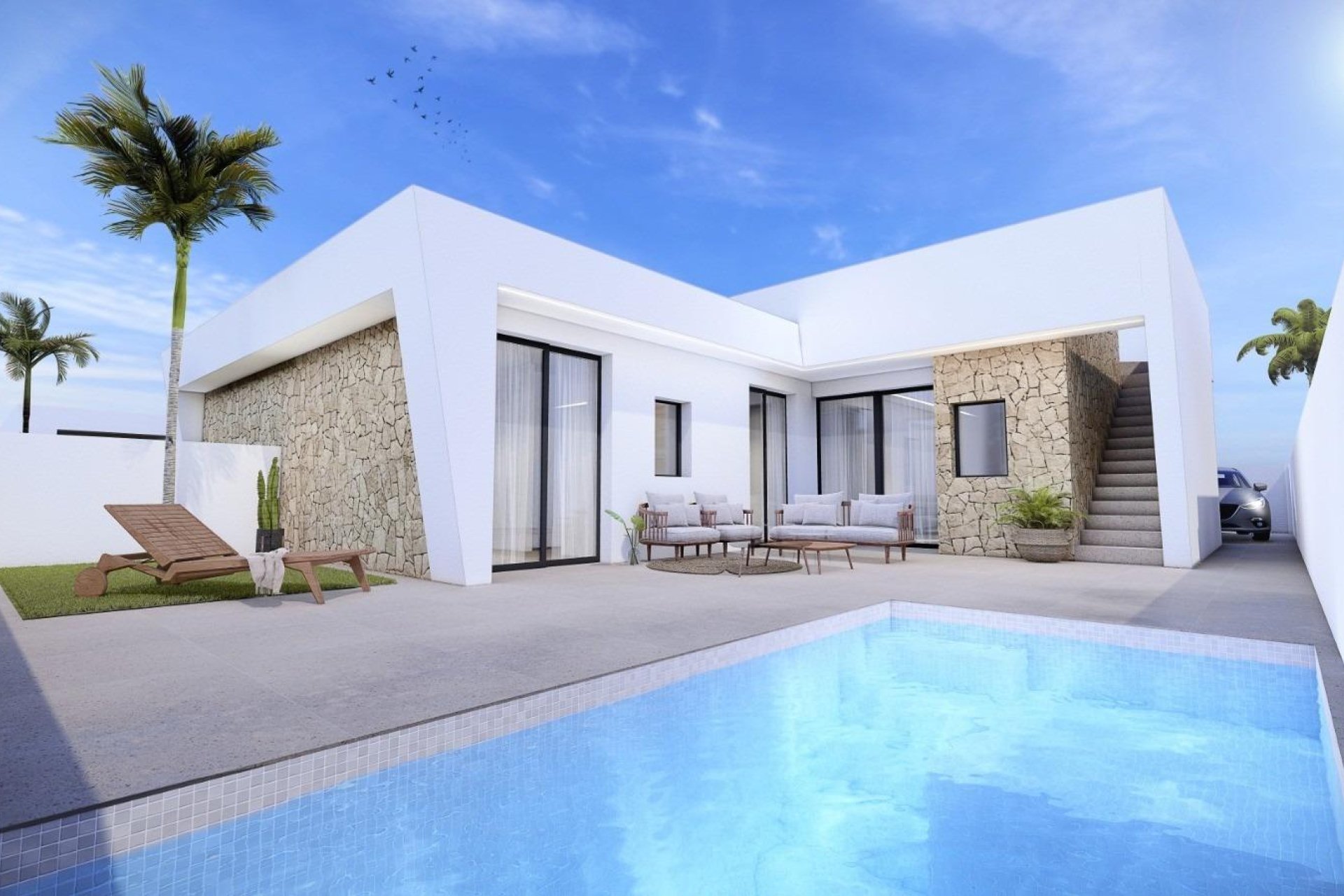 New Build - Villa - Torre Pacheco - Roldán