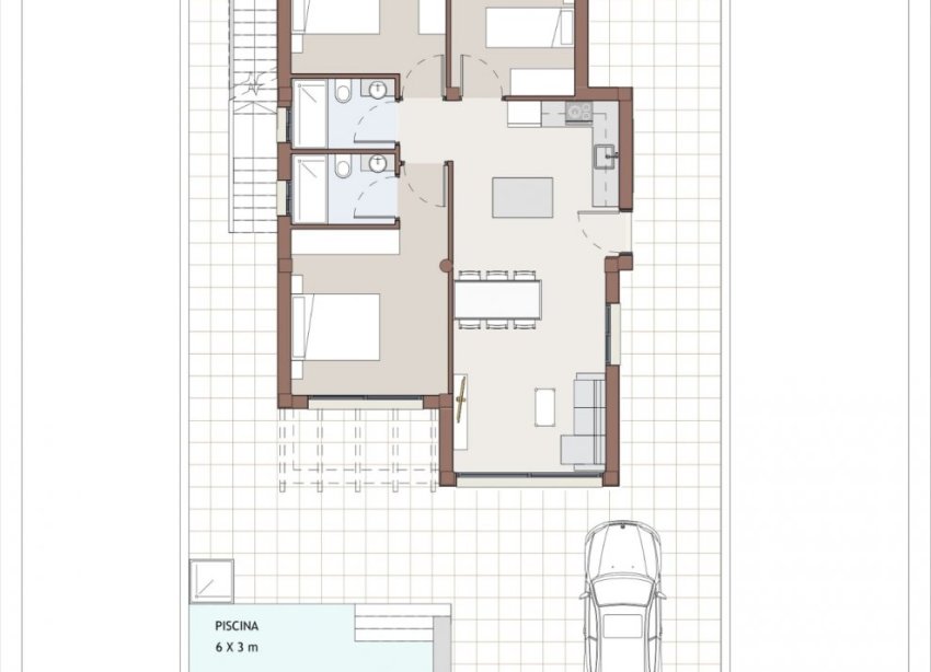 New Build - Villa - Vera - Vera Playa