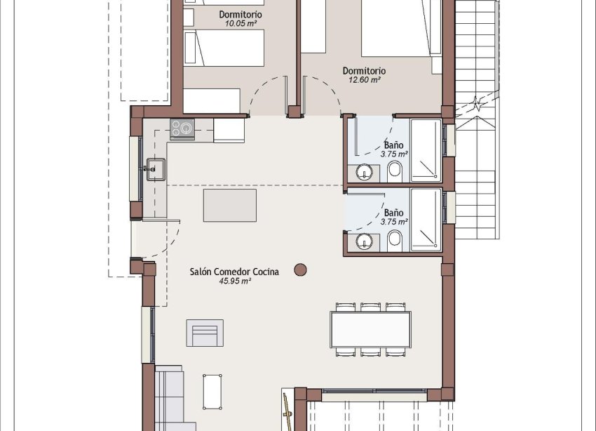 New Build - Villa - Vera - Vera Playa