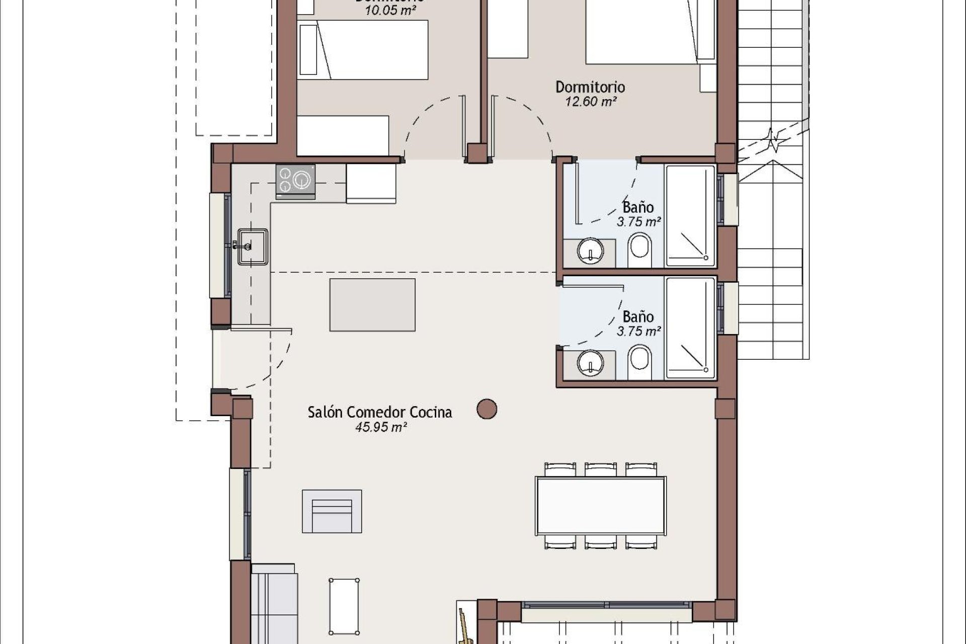 New Build - Villa - Vera - Vera Playa