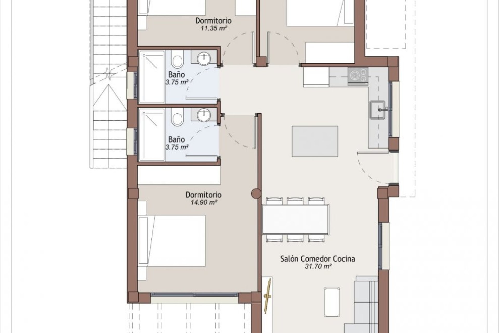 New Build - Villa - Vera