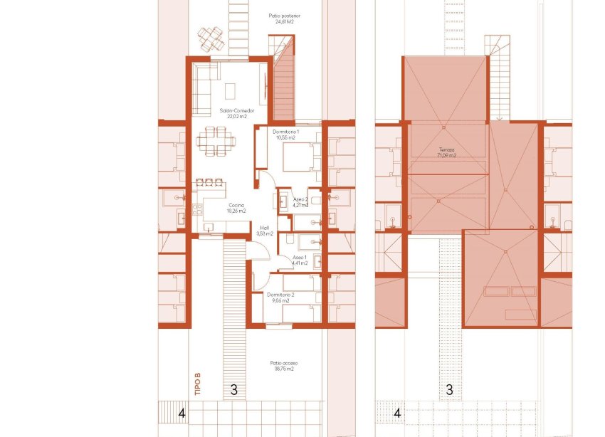 Obra nueva - Adosado - Baños y Mendigo - Altaona Golf And Country Village