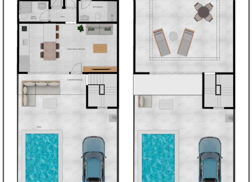 Obra nueva - Adosado - Fuente Álamo - La Pinilla