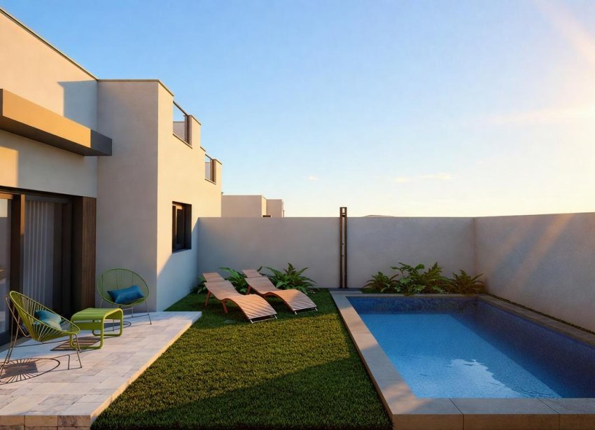 Obra nueva - Adosado - Mazarron - Country Club