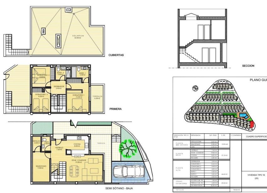 Obra nueva - Adosado - Monforte del Cid - Alenda Golf