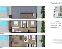 Obra nueva - Adosado - Pilar de la Horadada - Lo Monte