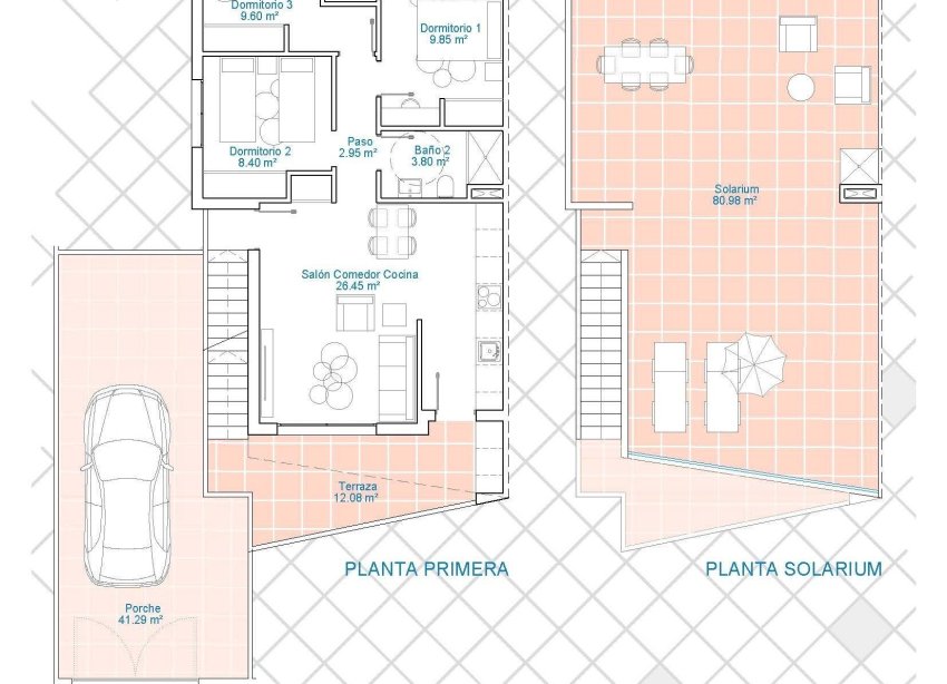 Obra nueva - Adosado - Pilar de la Horadada - Lo Monte
