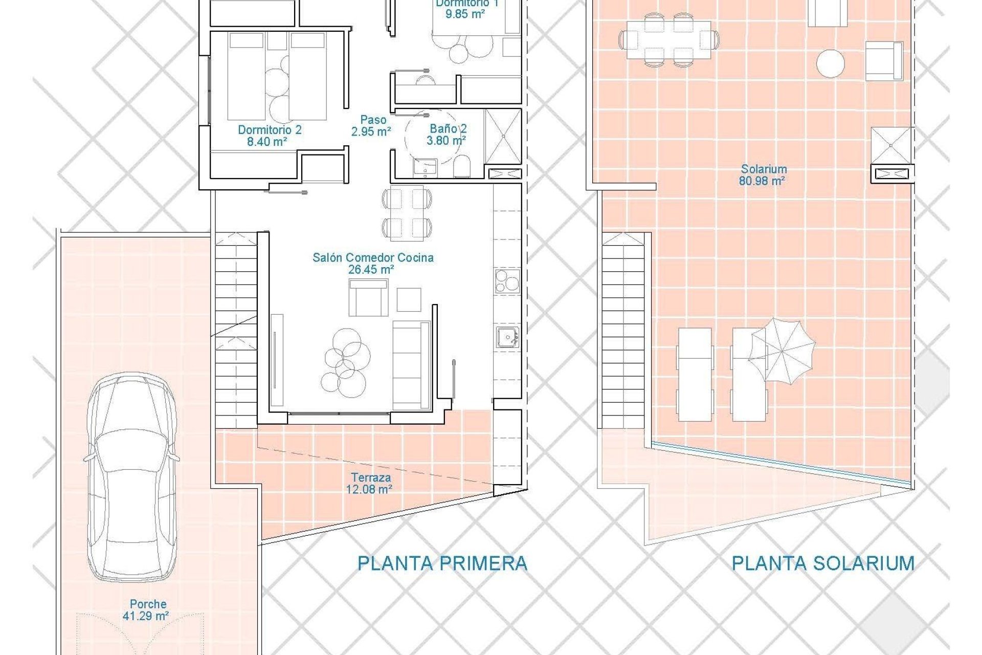 Obra nueva - Adosado - Pilar de la Horadada - Lo Monte