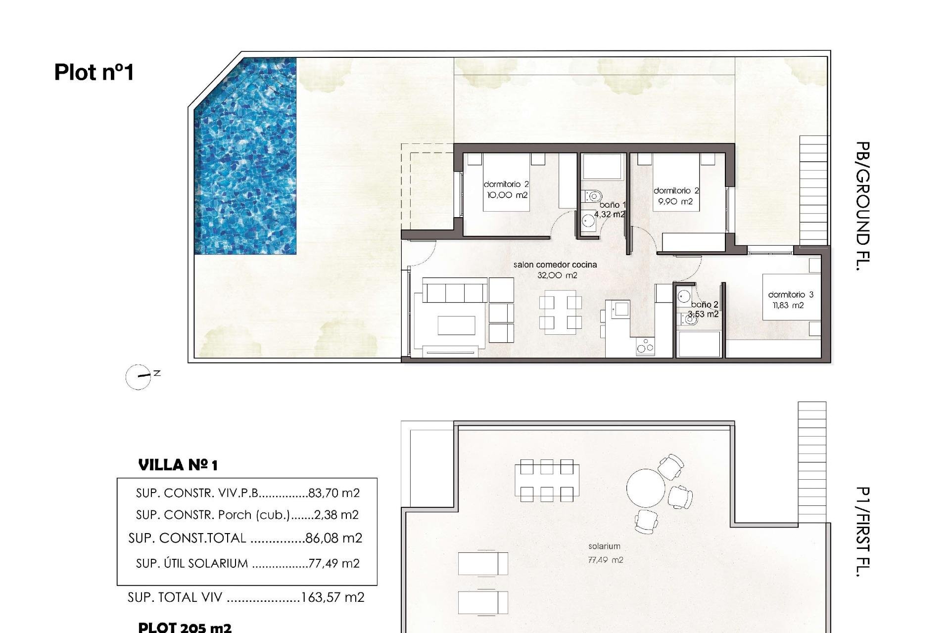Obra nueva - Adosado - Pilar de la Horadada