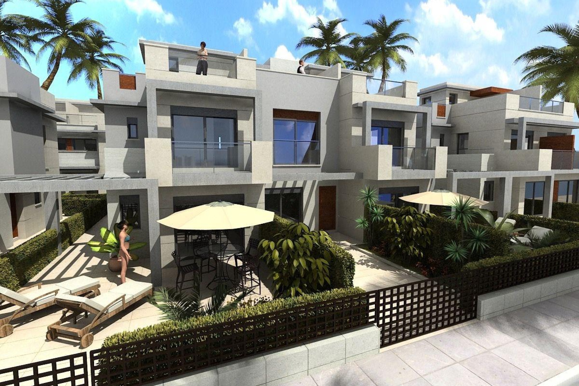 Obra nueva - Adosado - Puerto de Mazarron