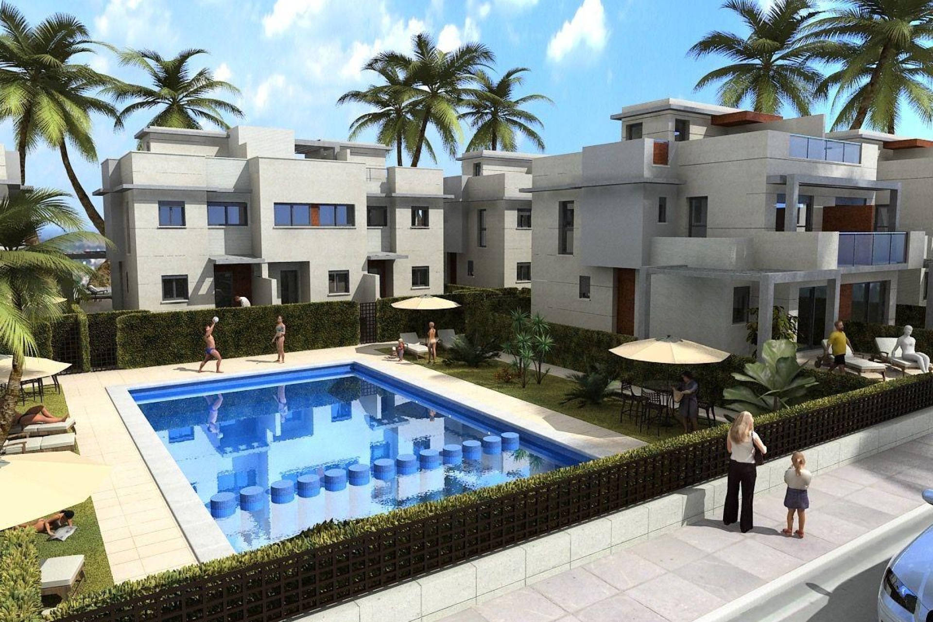 Obra nueva - Adosado - Puerto de Mazarron
