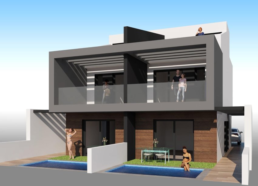 Obra nueva - Adosado - San Javier