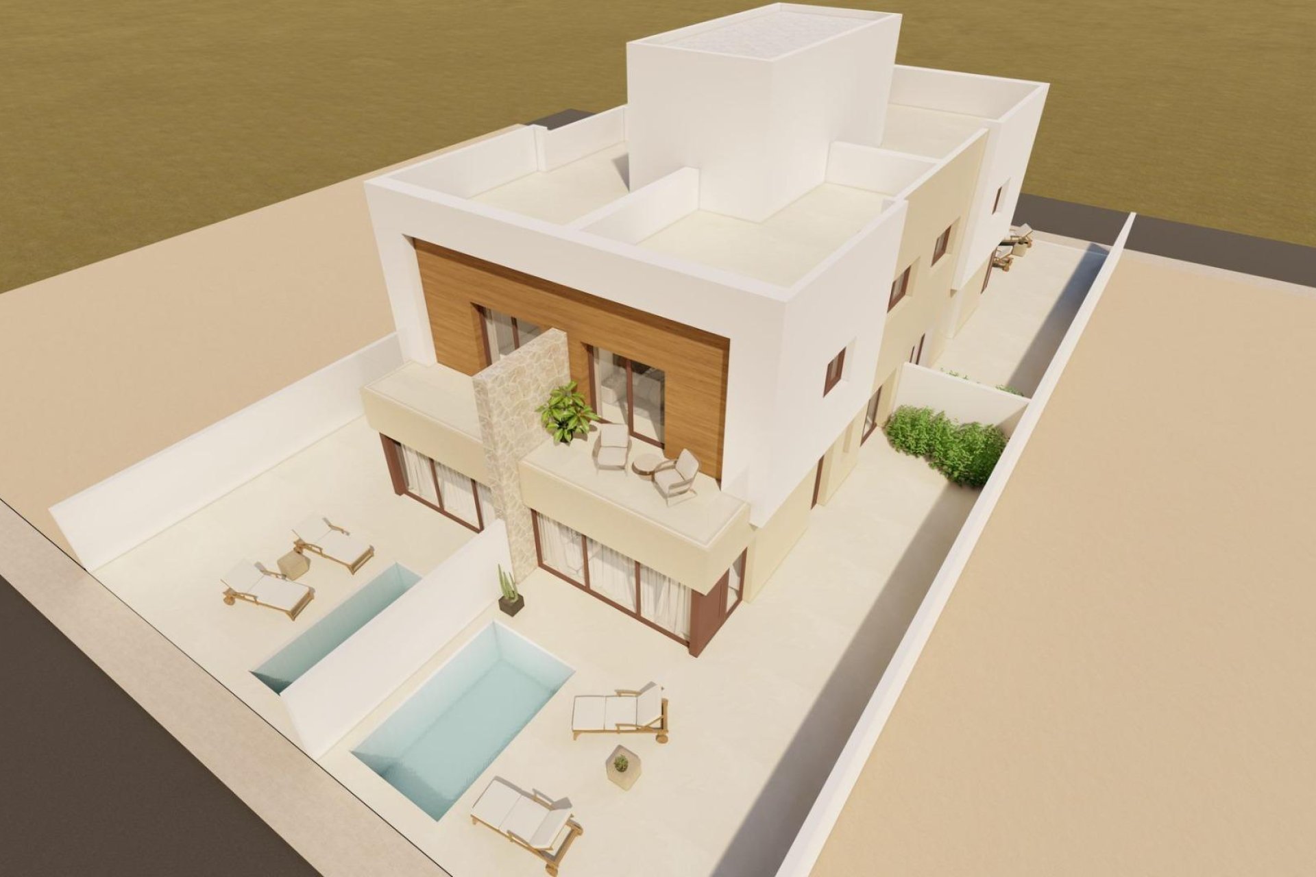 Obra nueva - Adosado - San Javier