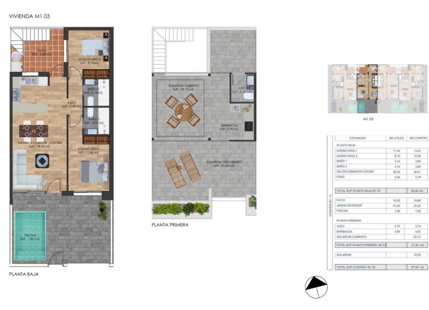 Obra nueva - Adosado - Torre Pacheco - Torrepacheco