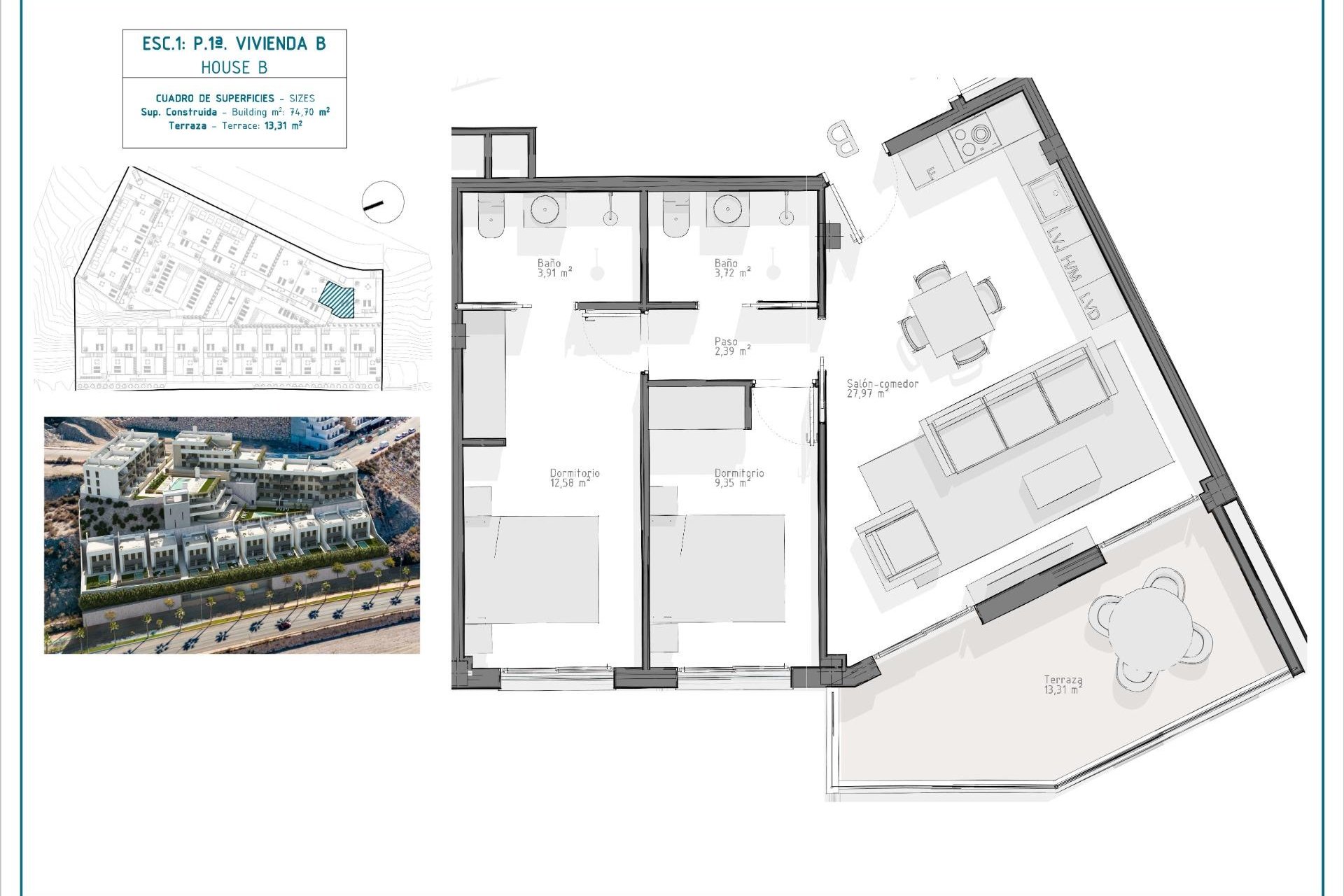 Obra nueva - Apartamento - Aguilas
