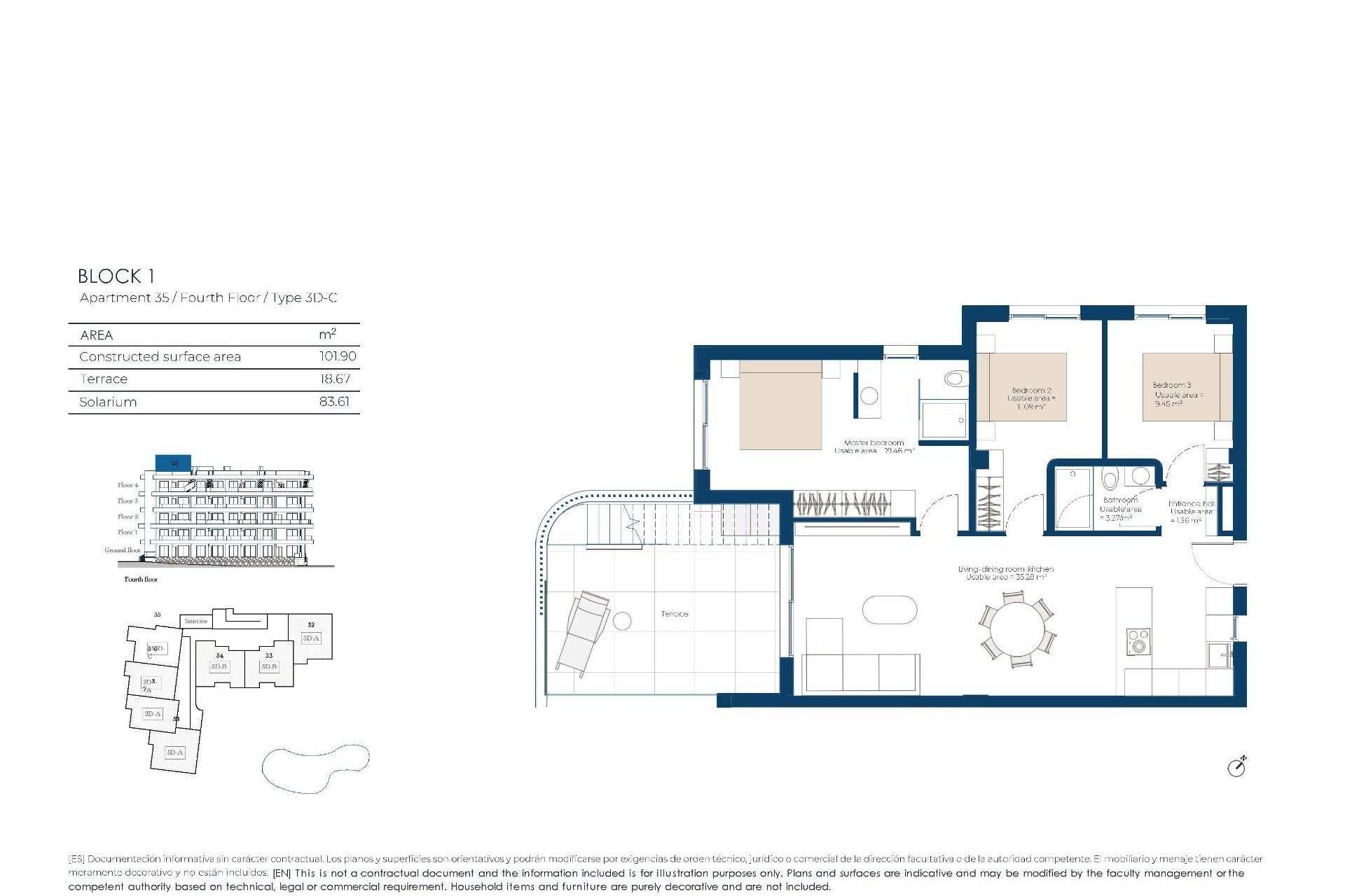 Obra nueva - Apartamento - Baños y Mendigo