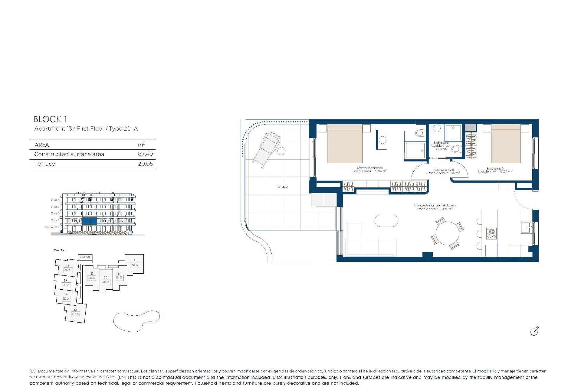 Obra nueva - Apartamento - Baños y Mendigo