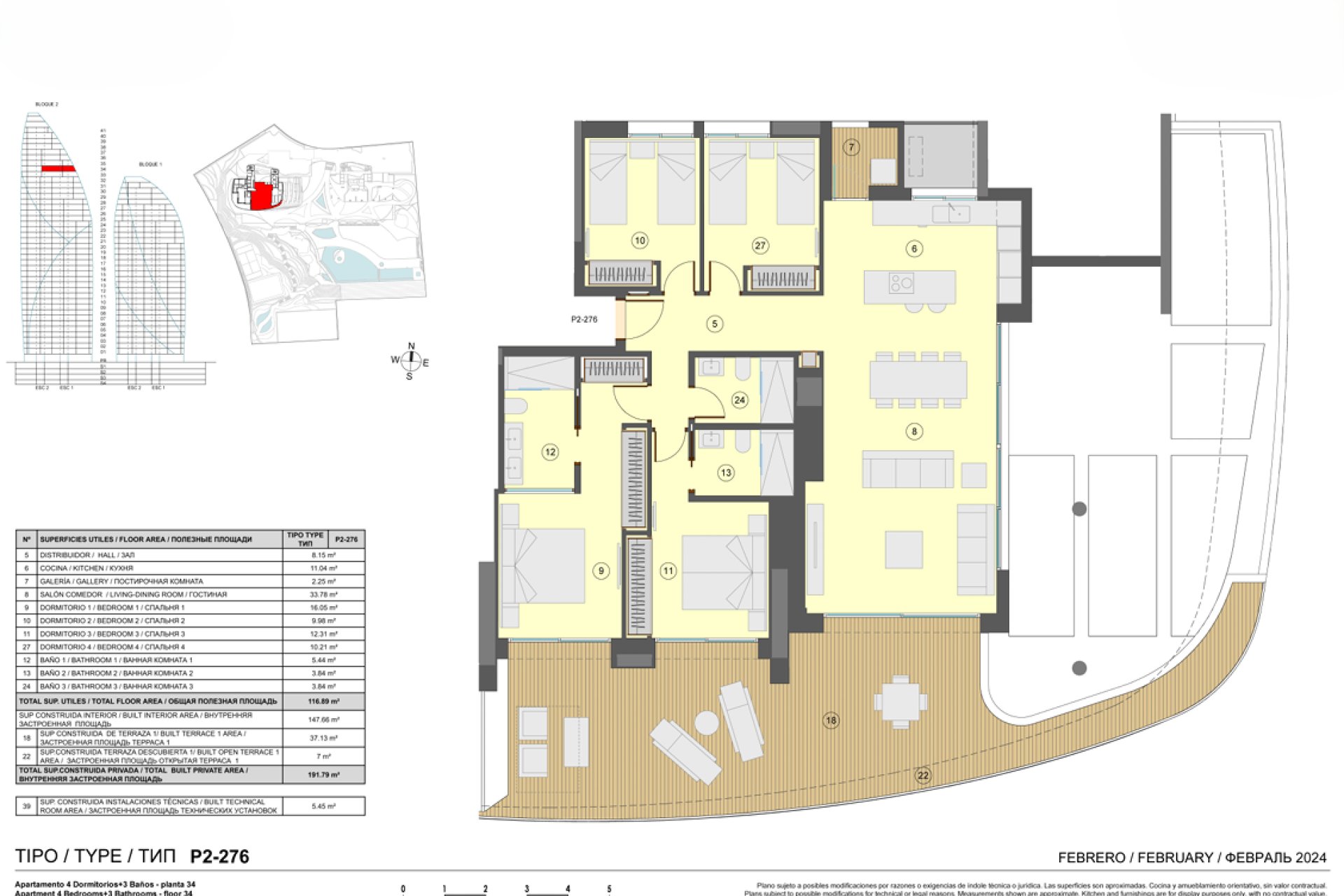 Obra nueva - Apartamento - Benidorm - Playa Poniente