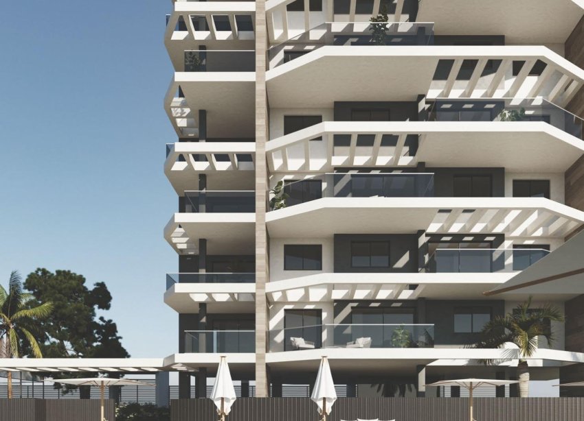 Obra nueva - Apartamento - Calpe - Playa Cantal Roig