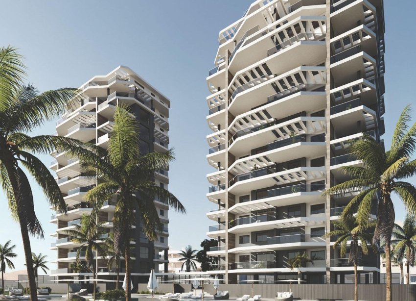 Obra nueva - Apartamento - Calpe - Playa Cantal Roig