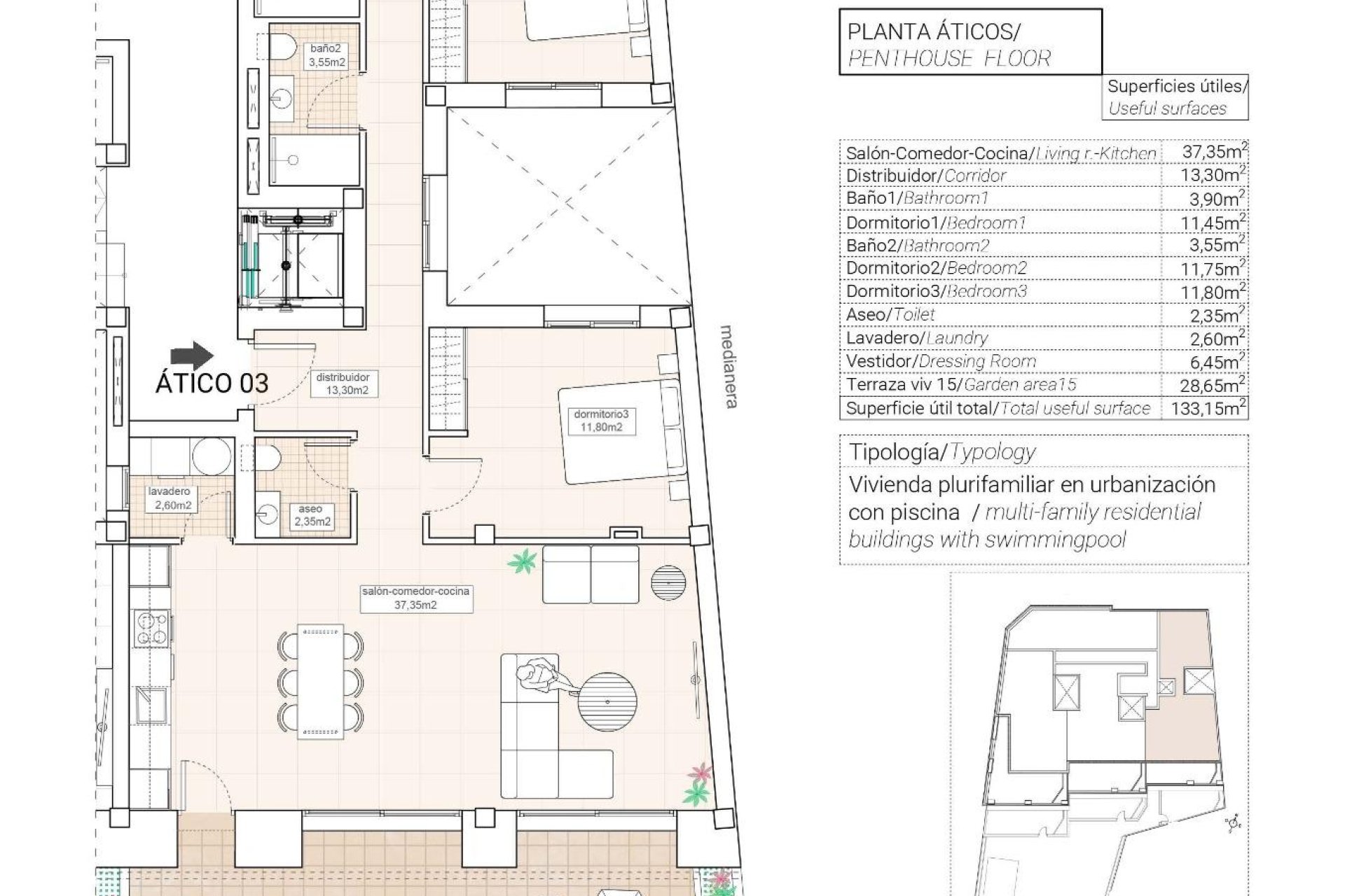Obra nueva - Apartamento / Dúplex - Hondón de las Nieves