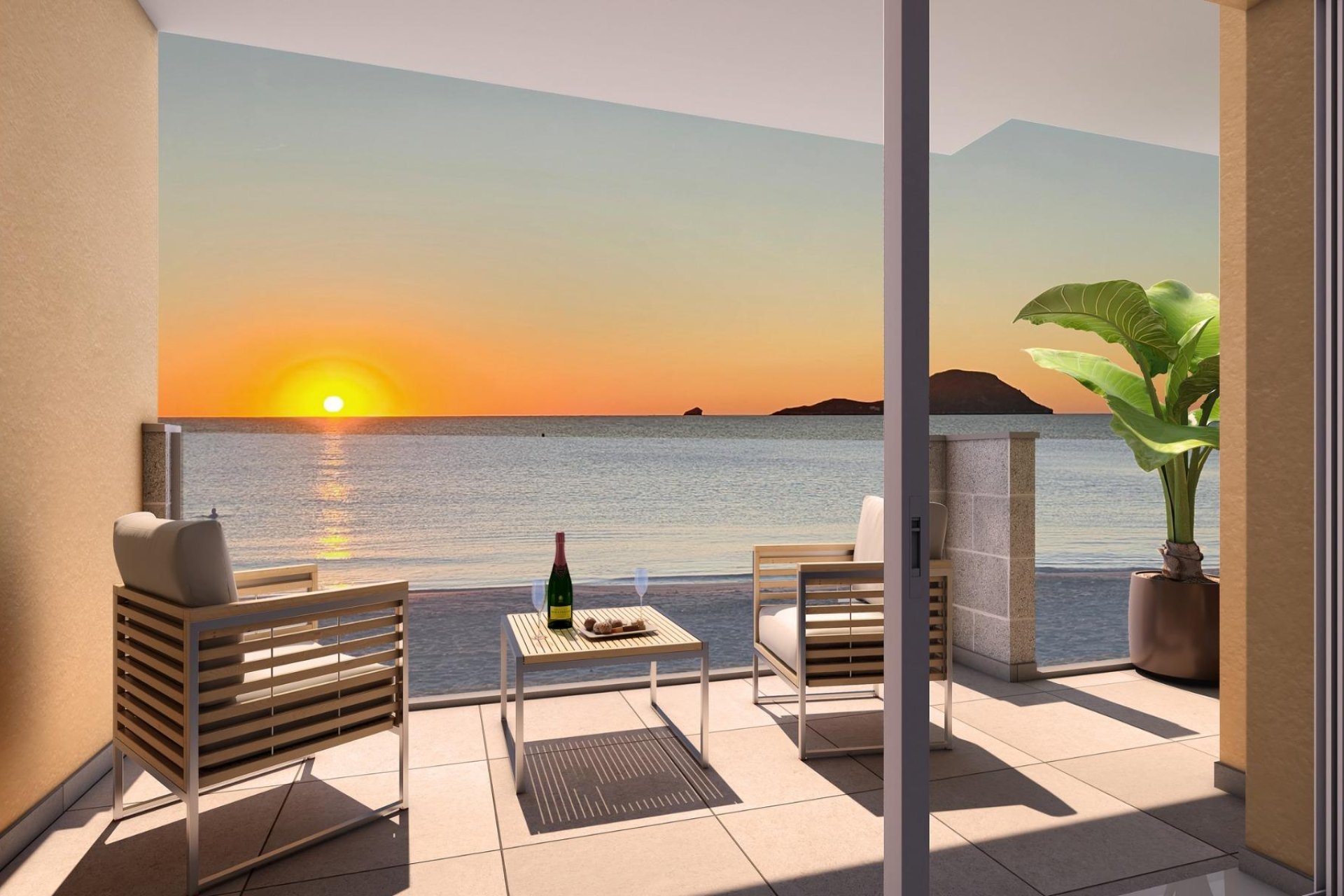 Obra nueva - Apartamento / Dúplex - La Manga del Mar Menor