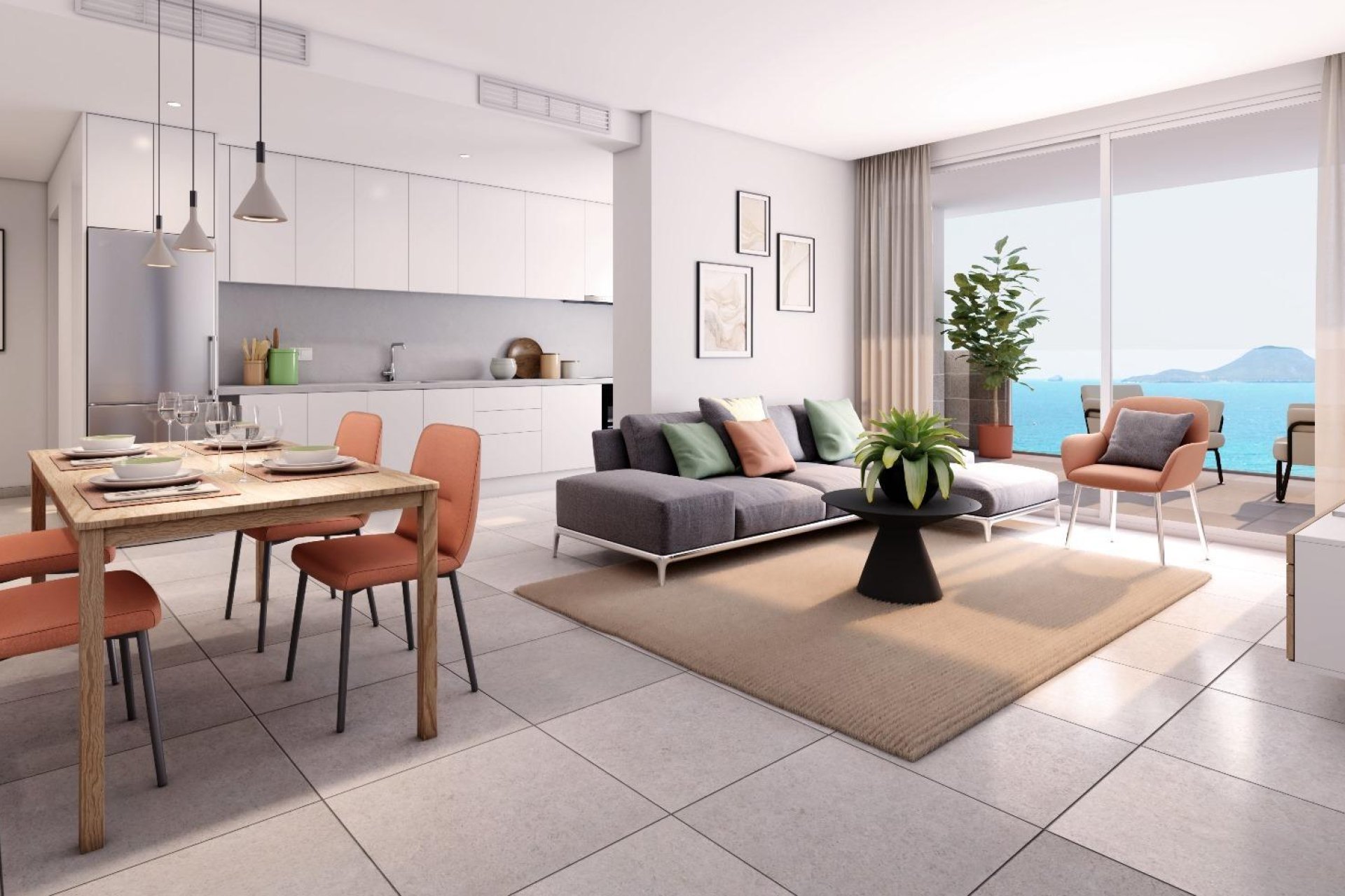Obra nueva - Apartamento / Dúplex - La Manga del Mar Menor