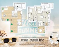 Obra nueva - Apartamento / Dúplex - La Manga del Mar Menor