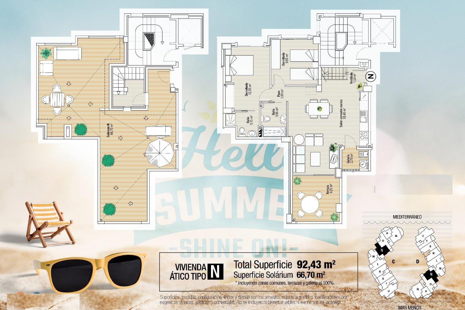Obra nueva - Apartamento / Dúplex - La Manga del Mar Menor