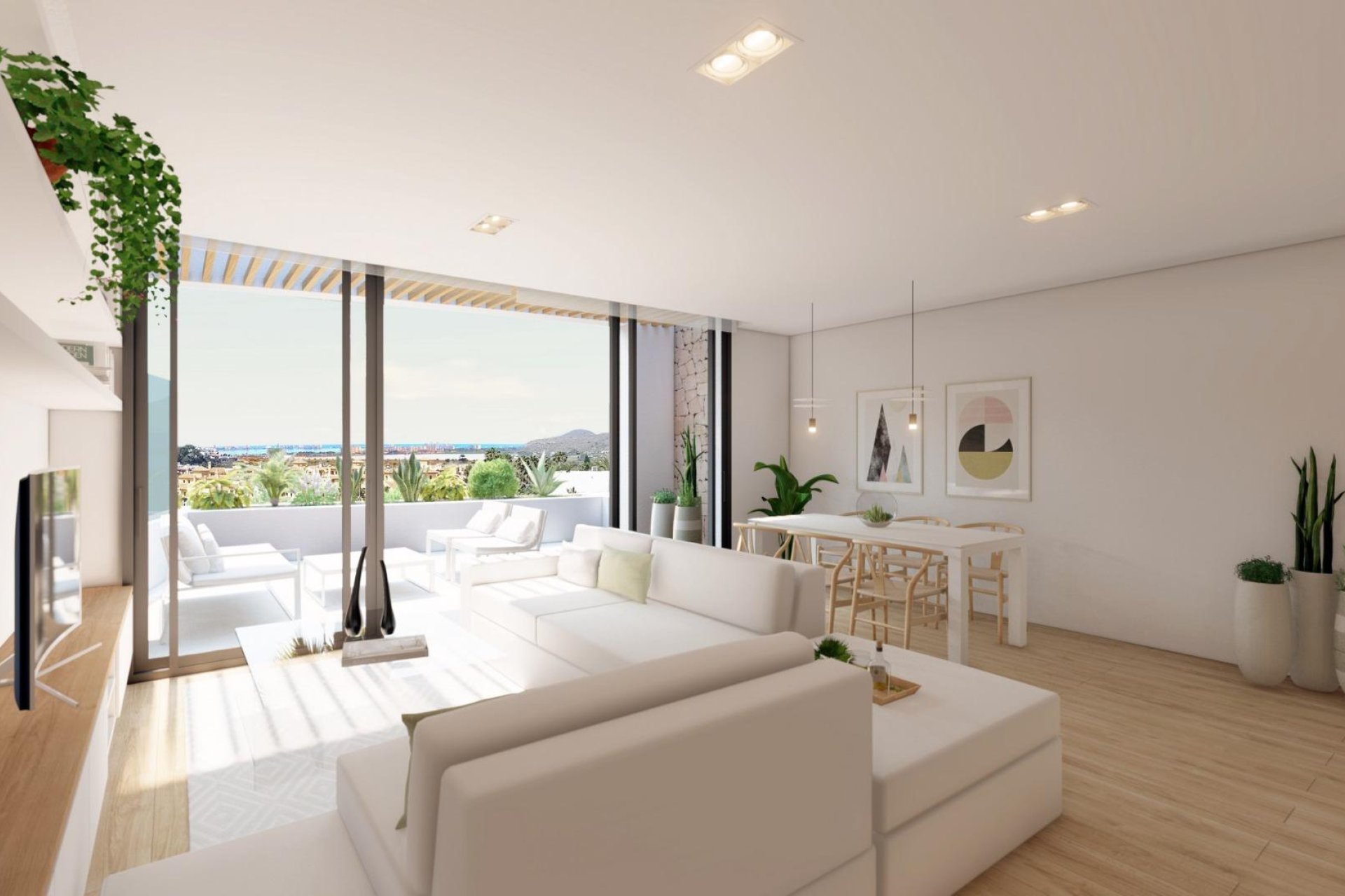 Obra nueva - Apartamento / Dúplex - La Manga del Mar Menor