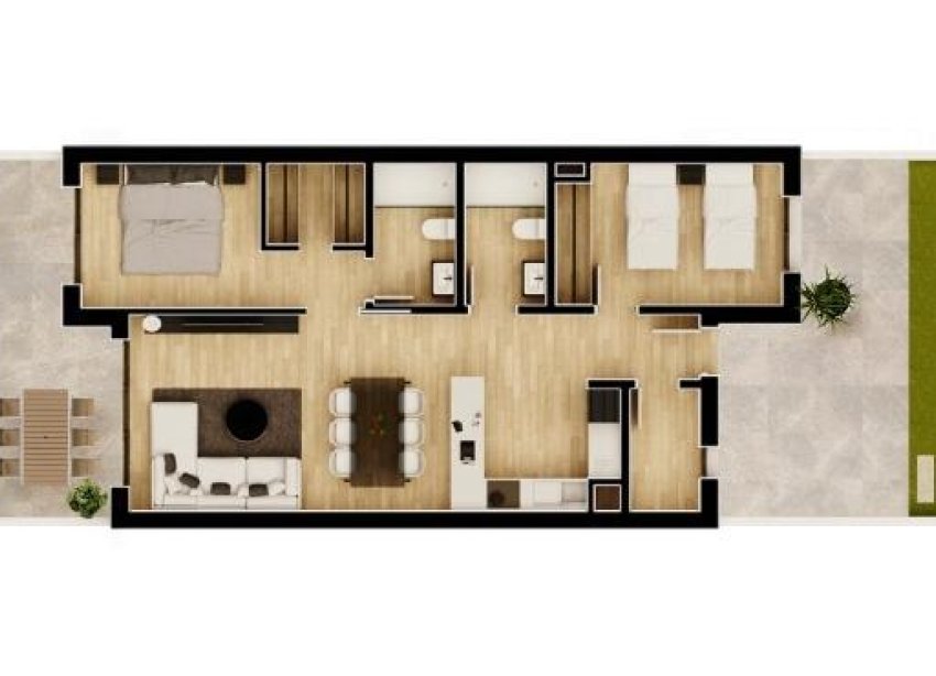 Obra nueva - Apartamento / Dúplex - Monforte del Cid