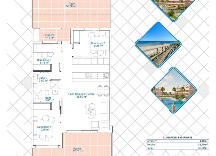Obra nueva - Apartamento / Dúplex - Pilar de la Horadada
