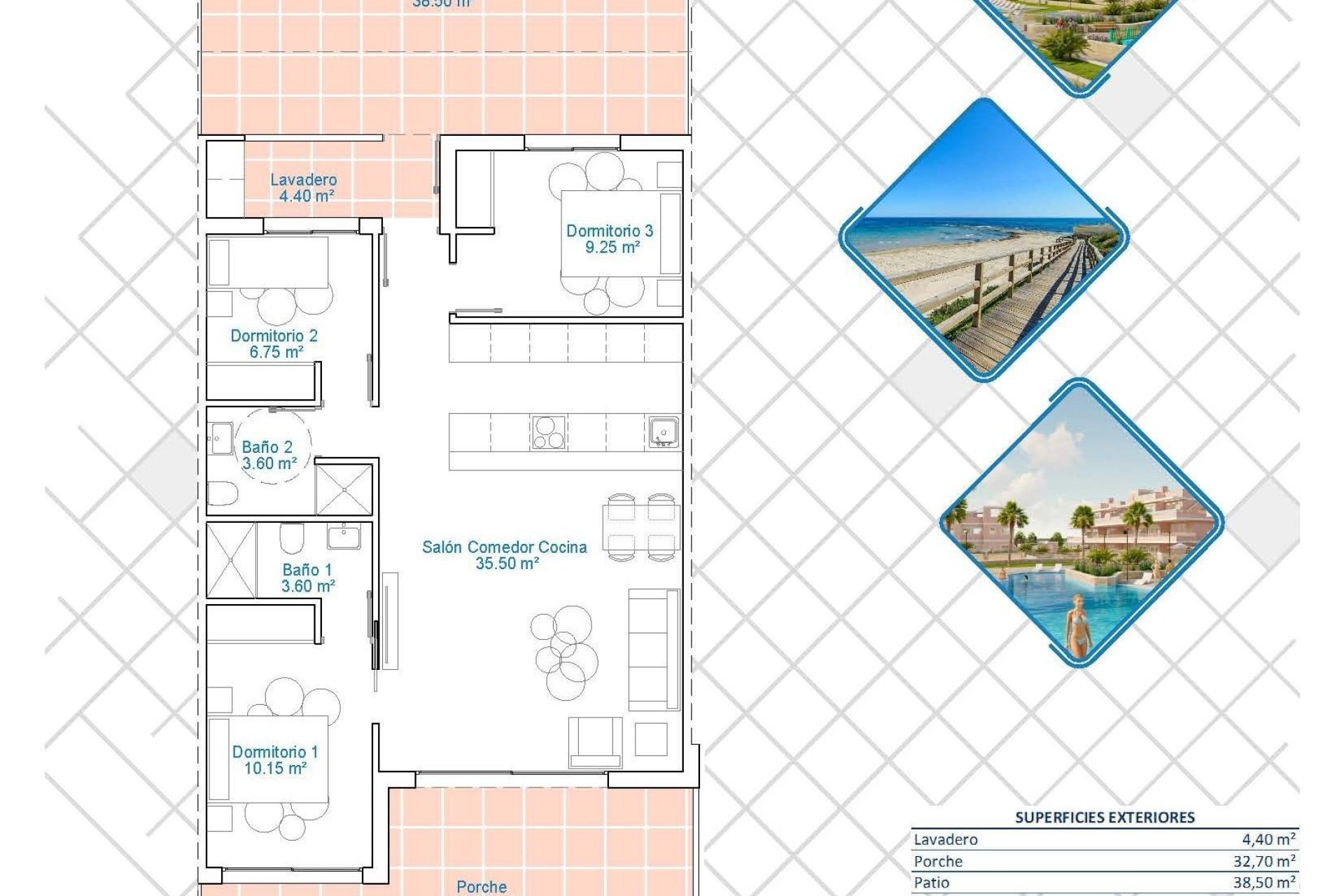 Obra nueva - Apartamento / Dúplex - Pilar de la Horadada
